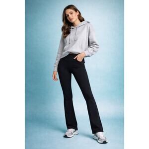 Athleisure Flare Leggings Black Kirkland Small Clean Girl Yoga Pants